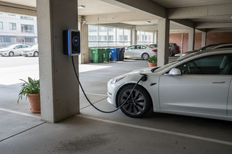 Peut-on installer une borne de recharge dans n&rsquo;importe quel parking ?